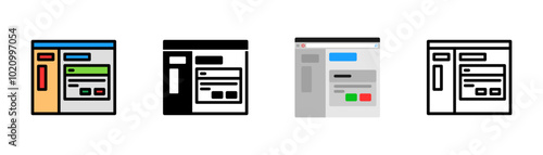 Set of Save Icon