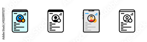 Set of Edit Icon