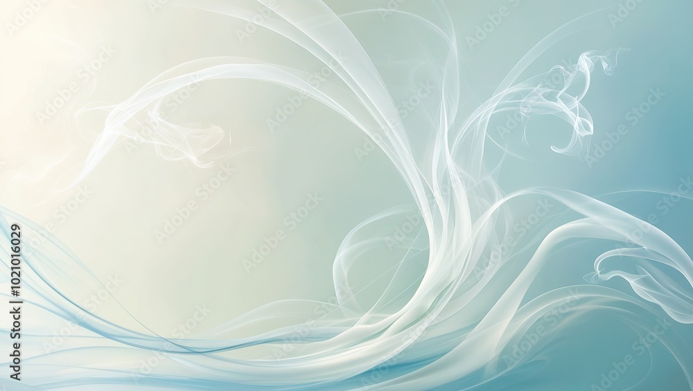 abstract blue background with smooth smoke abstract blue background with smooth smoke