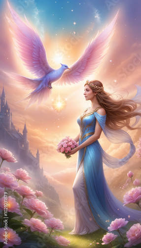 Wallpaper Mural Mother and Daughter Sharing a Tender Moment at Home Torontodigital.ca