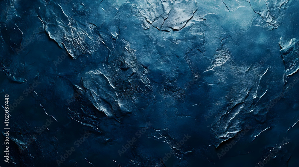 Deep Blue Abstract Background with Rough Texture Deep Blue Abstract Background with Rough Texture