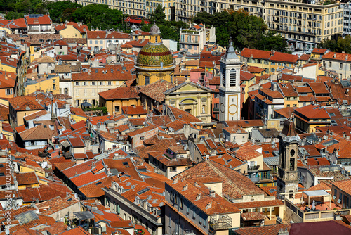 Blick auf die Altstadt von Nizza