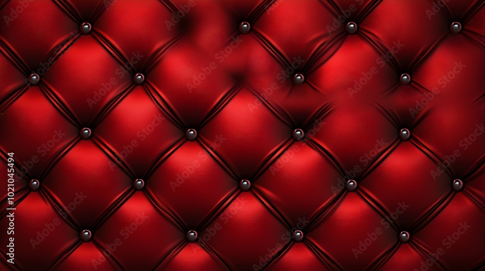 Luxurious Burgundy Red Button-Tufted Upholstered Leather Chesterfield Background Texture Luxurious Burgundy Red Button-Tufted Upholstered Leather Chesterfield Background Texture