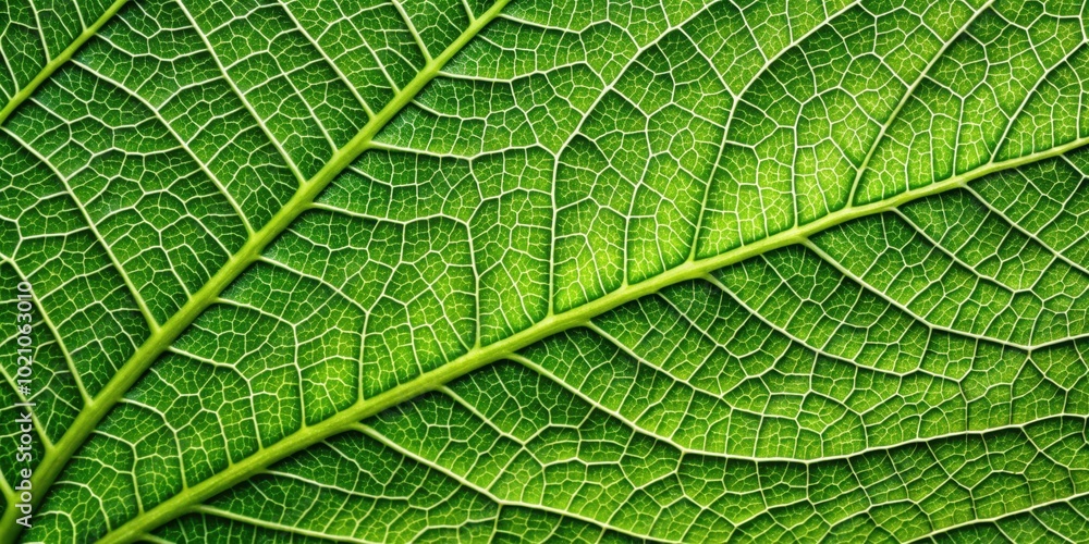 Intricate Veins of a Lush Green Leaf Unveiling Nature's Delicate Framework Intricate Veins of a Lush Green Leaf Unveiling Nature's Delicate Framework