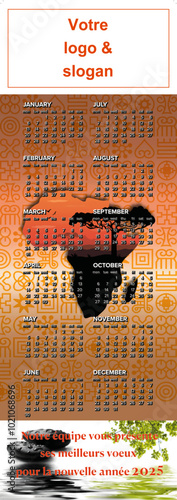 calendrier 2025 Afrika
