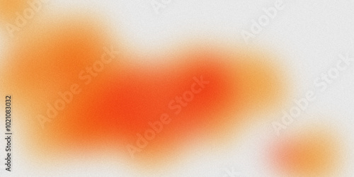 Noisy color gradient background grainy. noise texture gradient featuring soft transitions of warm orange and red hues blending into white, creating a smooth and minimalist background.