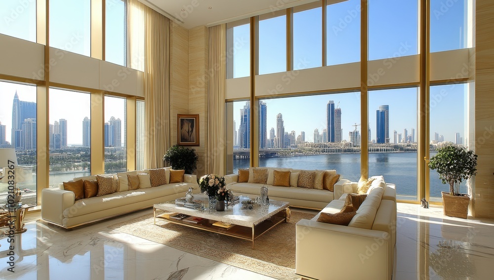 Stunning High Ceiling Penthouse image