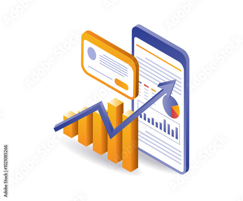 Smartphone technology data analysis bar chart