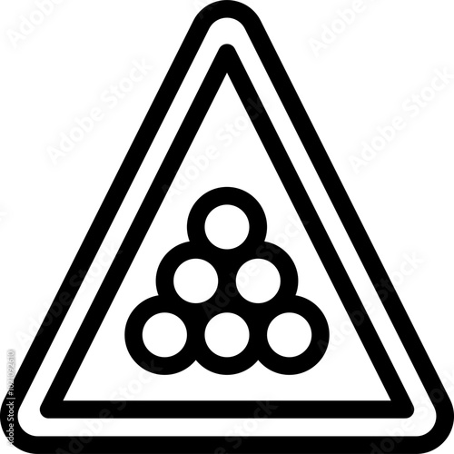 Vector Icon Pool Balls, Billiard, Casino, Gambler, Bet, Gambling, Sports, Snooker