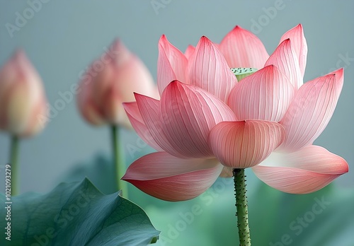 A Close-Up of a Flower on a Branch