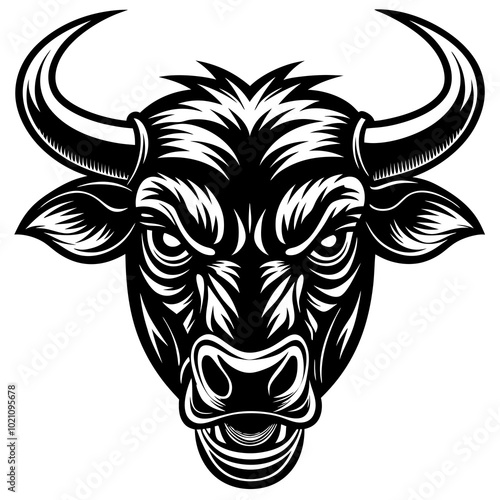 head of bull photo