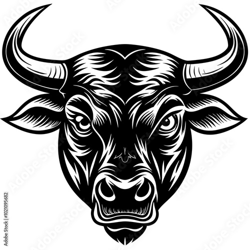 head of bull photo