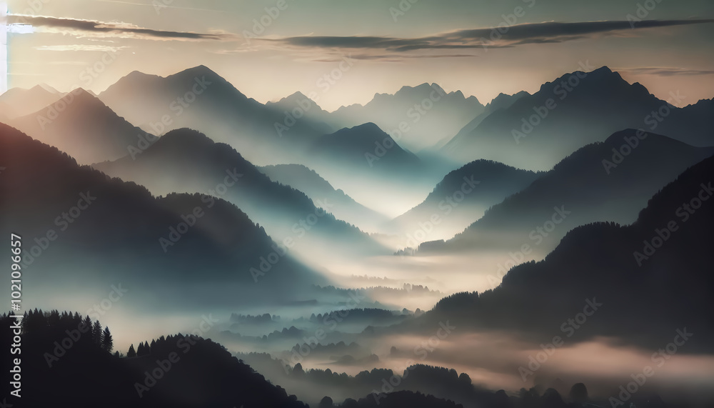 Mountain Morning Mountain Morning