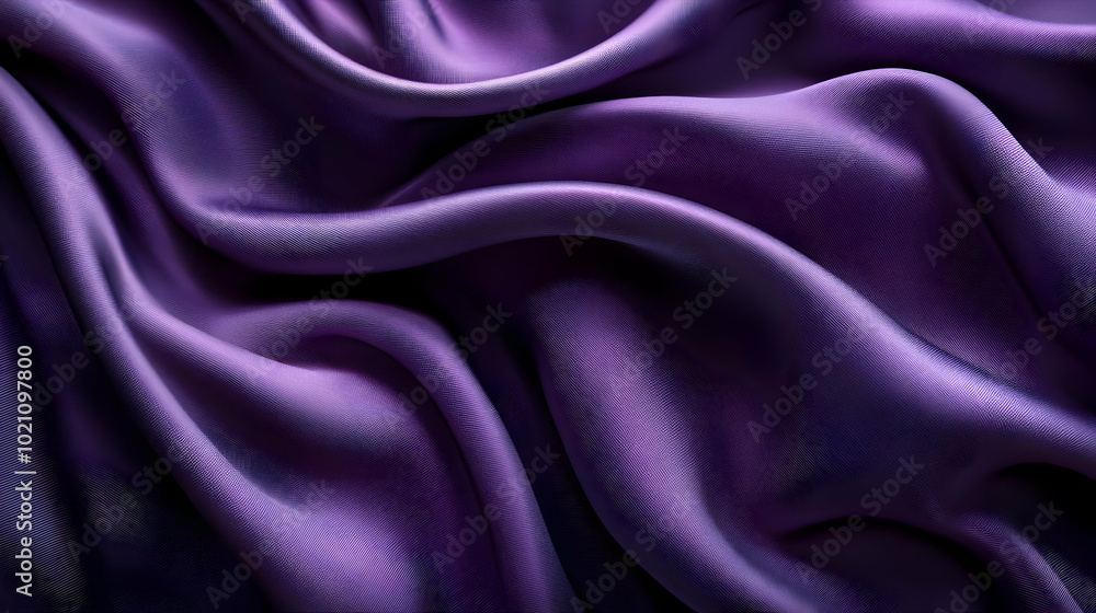 Fototapeta premium Purple Fabric Texture Abstract Background Illustration