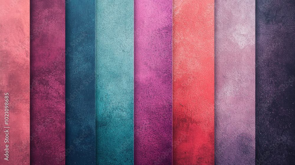 Fototapeta premium Gradients with grainy textures create vintage effect 