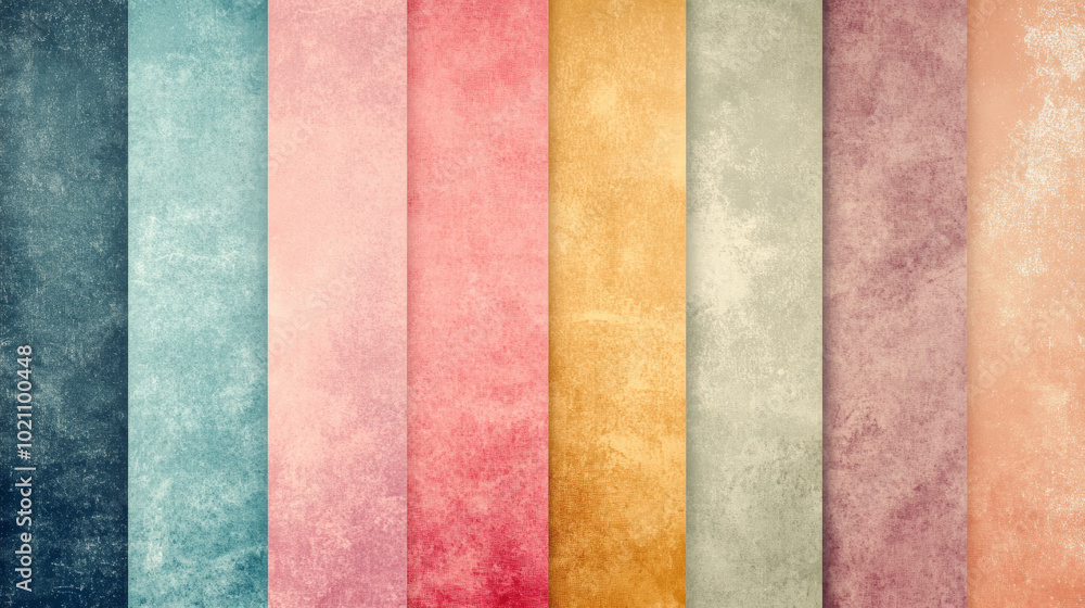 Fototapeta premium Gradients with grainy textures create vintage effect