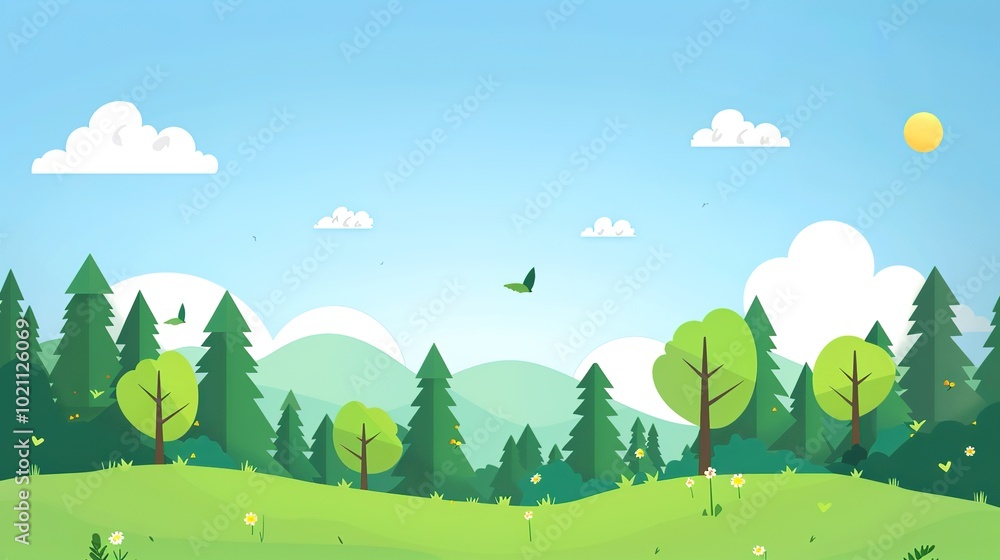 Simple Visual on Forest Background - a serene and enchanting sight. The simple yet captivating image stands out against the lush forest backdrop. Simple Visual on Forest Background - a serene and enchanting sight. The simple yet captivating image stands out against the lush forest backdrop.