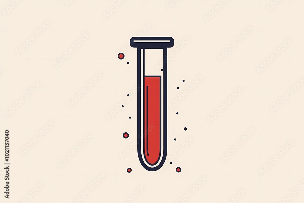 Blood test tube held by a laboratory technician, ideal for medical diagnostics, healthcare research, and clinical testing visuals. Blood test tube held by a laboratory technician, ideal for medical diagnostics, healthcare research, and clinical testing visuals.