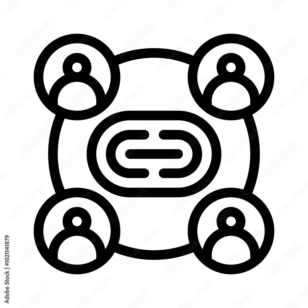 Affiliate Marketing line icon Affiliate Marketing line icon