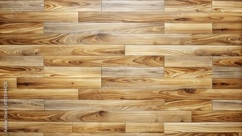 A Seamless Texture of Interlocking Light and Dark Wood Planks with Natural Grain Patterns