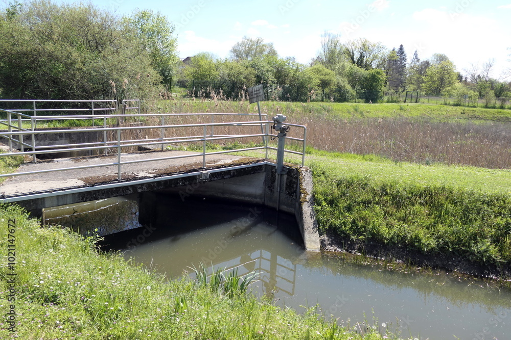 Wehr bei Muehlheim am Main Wehr bei Muehlheim am Main