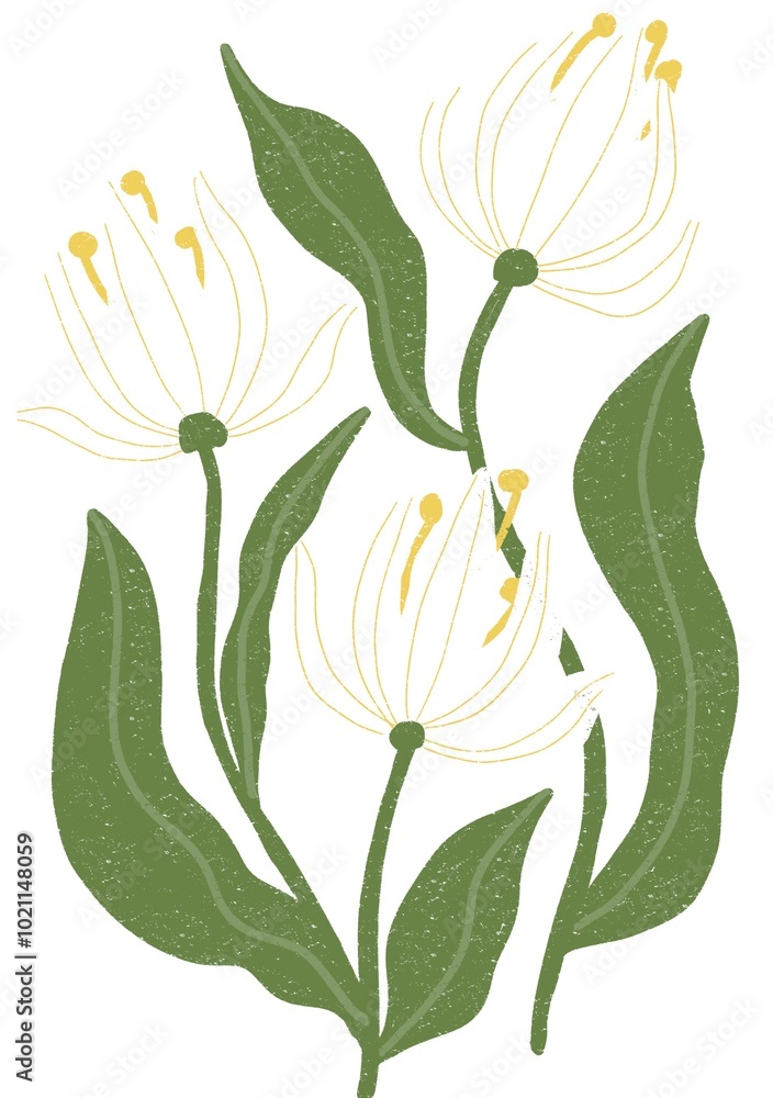 Obraz premium Flowers around on you