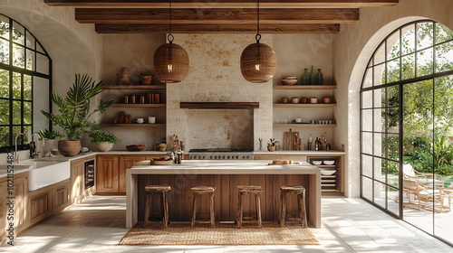 Serene Space with a Modern and Timeless Kitchen Design