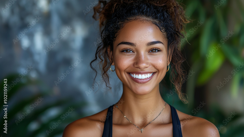 Mixed Race Woman Fitness Trainer - smiling, woman, portrait, beauty, happiness, lifestyle, nature, confidence, health, wellness, young adult, tropical, leisure, joy, attractive Mixed Race Woman Fitness Trainer - smiling, woman, portrait, beauty, happiness, lifestyle, nature, confidence, health, wellness, young adult, tropical, leisure, joy, attractive