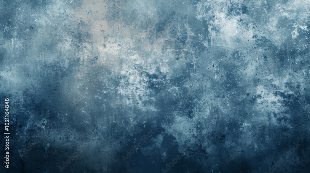 Obraz premium Blue Grunge Texture Background - Abstract Art Design
