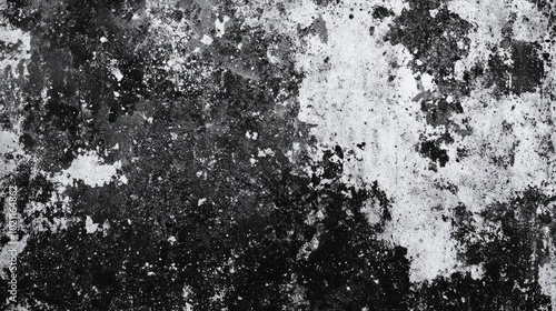 A textured black and white abstract background showcasing a mix of dark and light patterns.