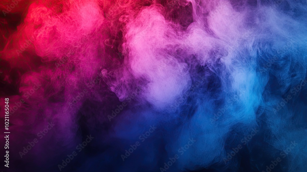 Colorful smoke swirls in shades of pink, purple, and blue, creating a vibrant abstract background. Colorful smoke swirls in shades of pink, purple, and blue, creating a vibrant abstract background.