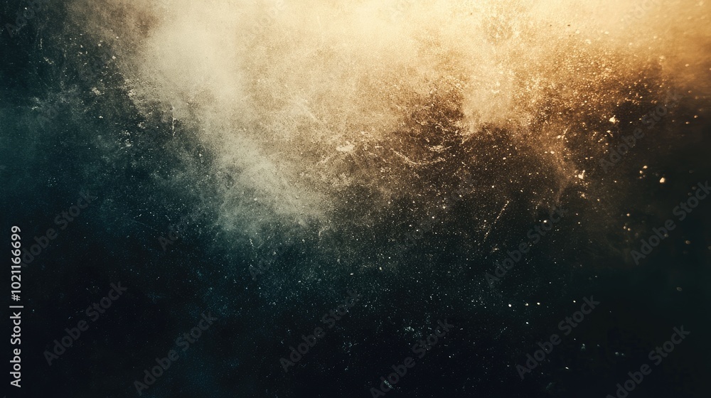 Abstract smoke and dust texture in dark and golden hues, creating a mystical atmosphere. Abstract smoke and dust texture in dark and golden hues, creating a mystical atmosphere.