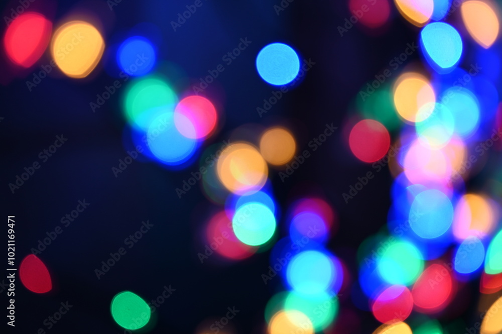Fototapeta premium Lichter, defokussiert