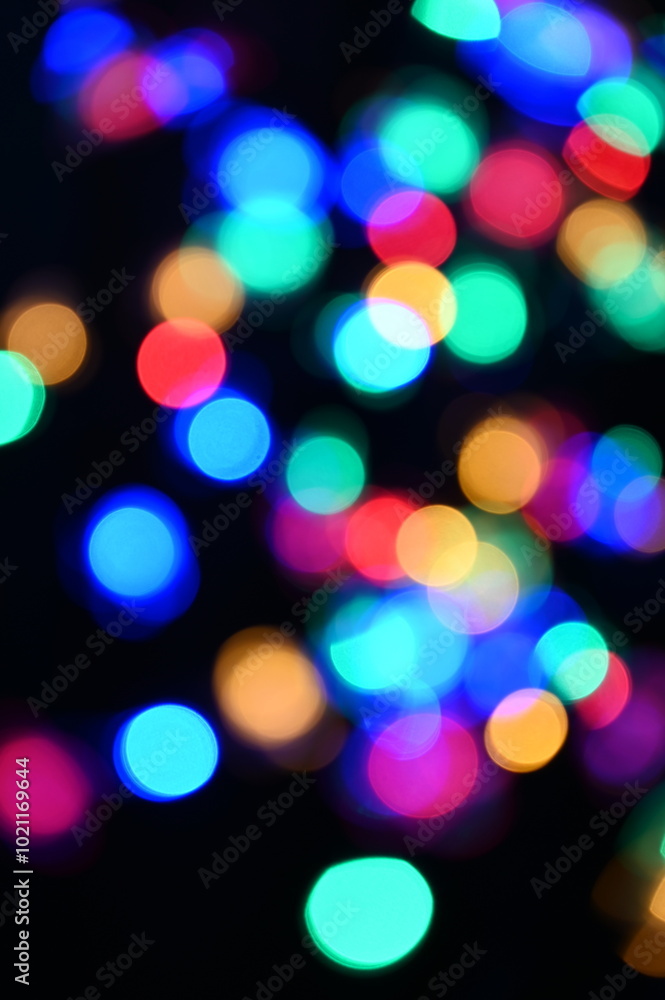 Lichter, defokussiert Lichter, defokussiert