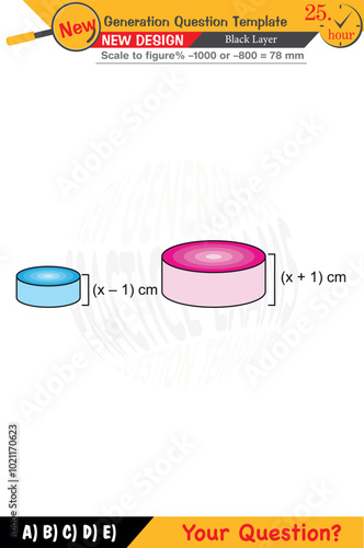 High school, middle school, exam question template, numerical lessons, verbal lessons, Next generation problems, for teachers, editable, eps