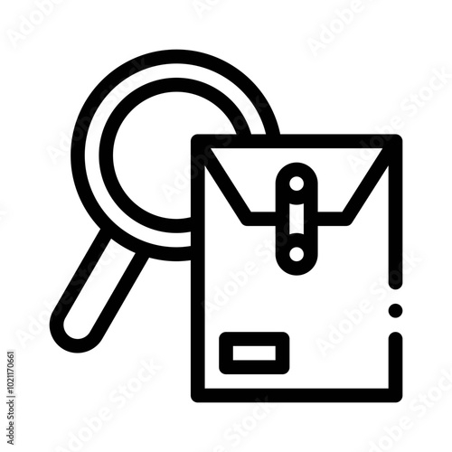 Search line icon