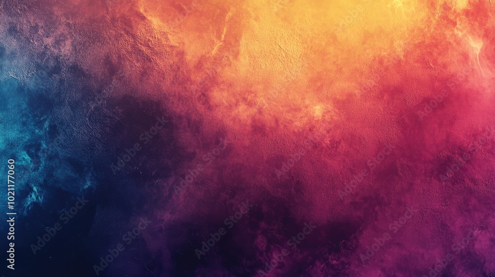 Vibrant abstract gradient background featuring warm hues of orange and pink blending into cool shades of blue and purple. Vibrant abstract gradient background featuring warm hues of orange and pink blending into cool shades of blue and purple.