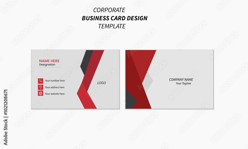 Creative modern double sided business card template, business card for business and personal use
Creative modern double sided business card template, business card for business and personal use