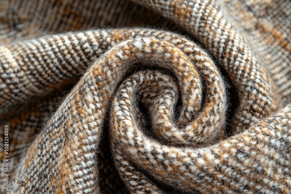 Close-up of soft, textured fabric showcasing intricate patterns and warmth, ideal for cozy clothing or home decor. Close-up of soft, textured fabric showcasing intricate patterns and warmth, ideal for cozy clothing or home decor.