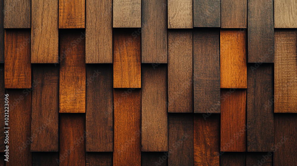A close-up of a wall made of different sized and colored wood planks., A bunch of wooden cubes stacked on top of each other. A close-up of a wall made of different sized and colored wood planks., A bunch of wooden cubes stacked on top of each other.