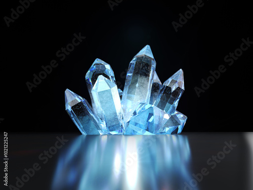 Crystal brilliance gem ore stone
