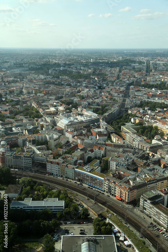 A panoramic view of Berlin'...