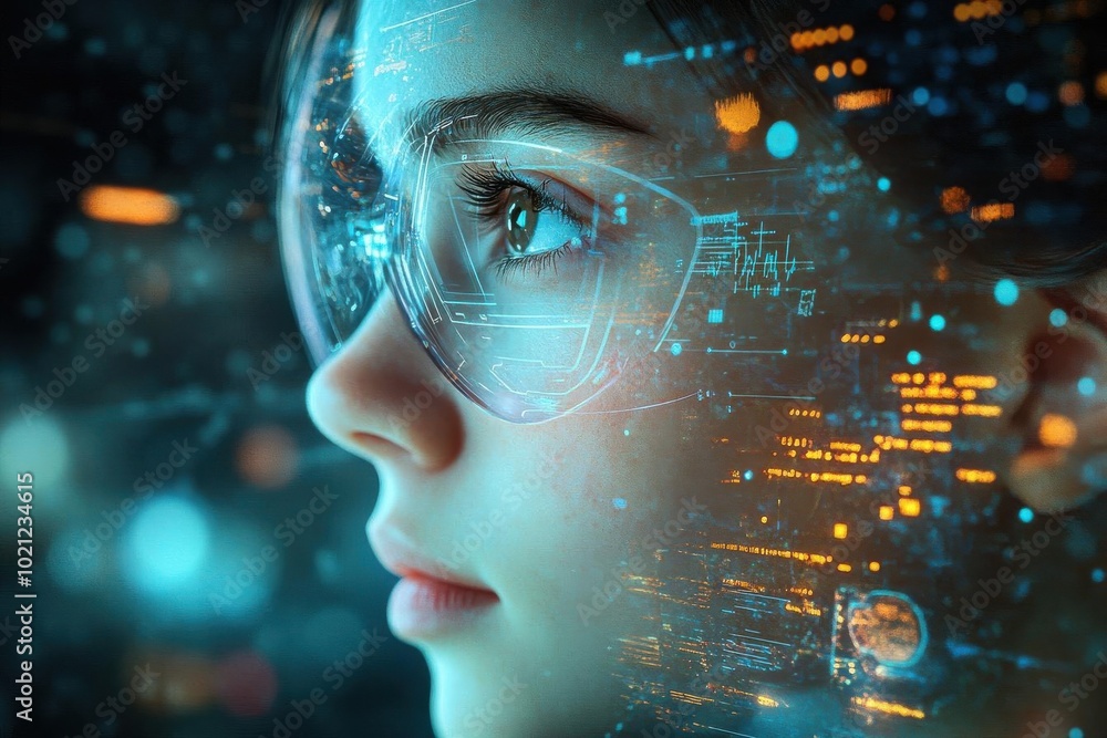 Virtual advisor integration, holographic budget management, engaging interface, Futuristic, Digital art, Bright tones, High Resolution Virtual advisor integration, holographic budget management, engaging interface, Futuristic, Digital art, Bright tones, High Resolution