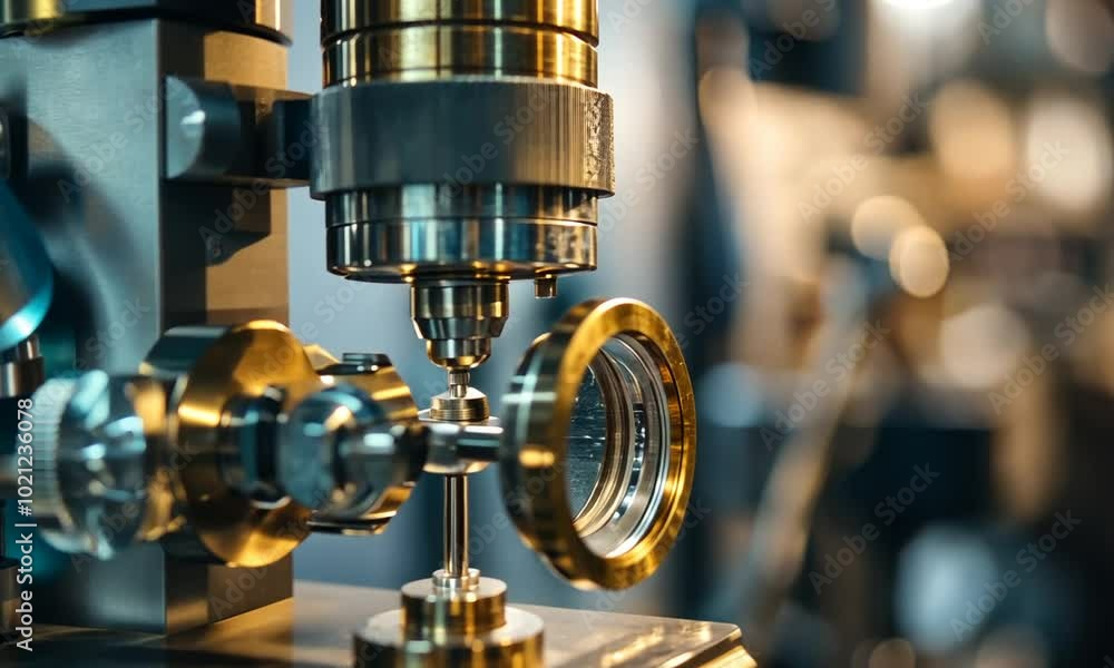 Microscope in Laboratory Microscope in Laboratory