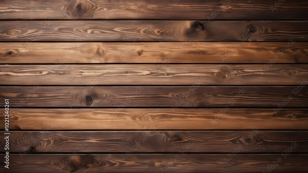 Fototapeta premium Wooden plunks as background. AI generated image, ai