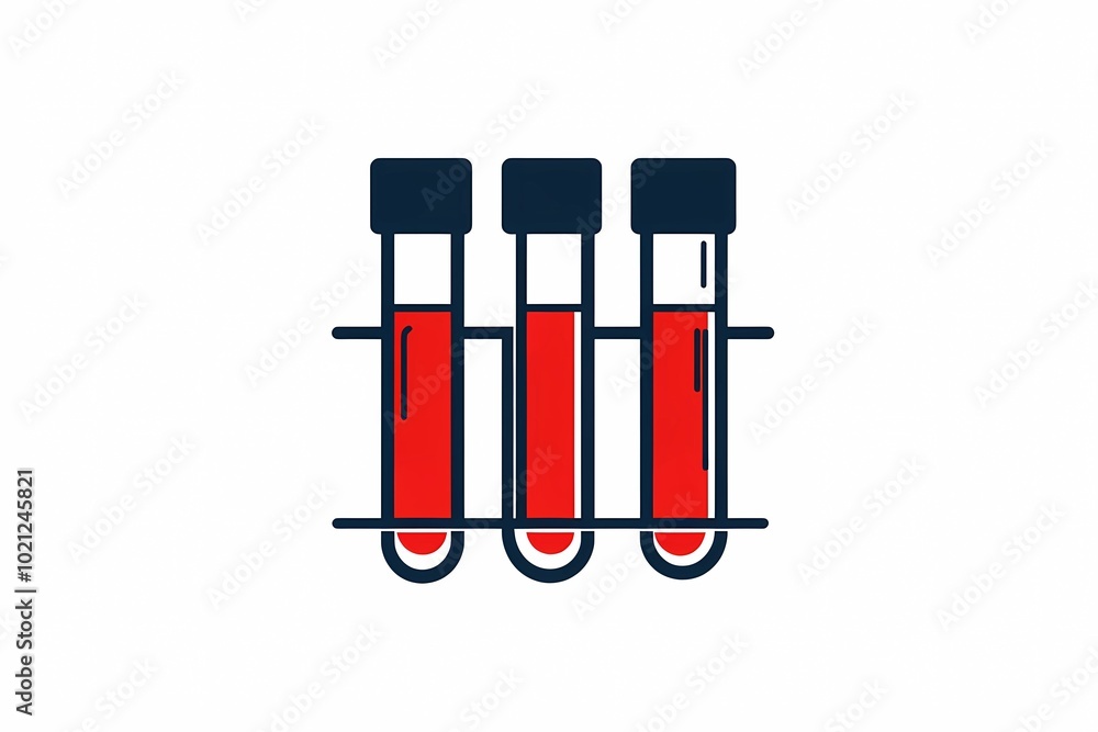 A laboratory blood test scene showing the equipment and methods needed for accurate medical diagnosis and research. A laboratory blood test scene showing the equipment and methods needed for accurate medical diagnosis and research.