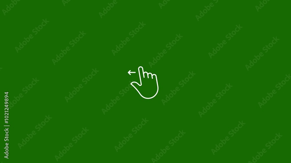 White Line One Finger Swipe Right and Left Animated Hand Gesture. 4K Ultra HD Video Motion Graphic Animation. White Line One Finger Swipe Right and Left Animated Hand Gesture. 4K Ultra HD Video Motion Graphic Animation.