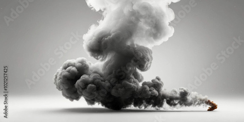 Realistic vector cutout clean white cloud and smoky  backgrounds special effect. Concept of storm and cloud scape. Fog or cloud background.