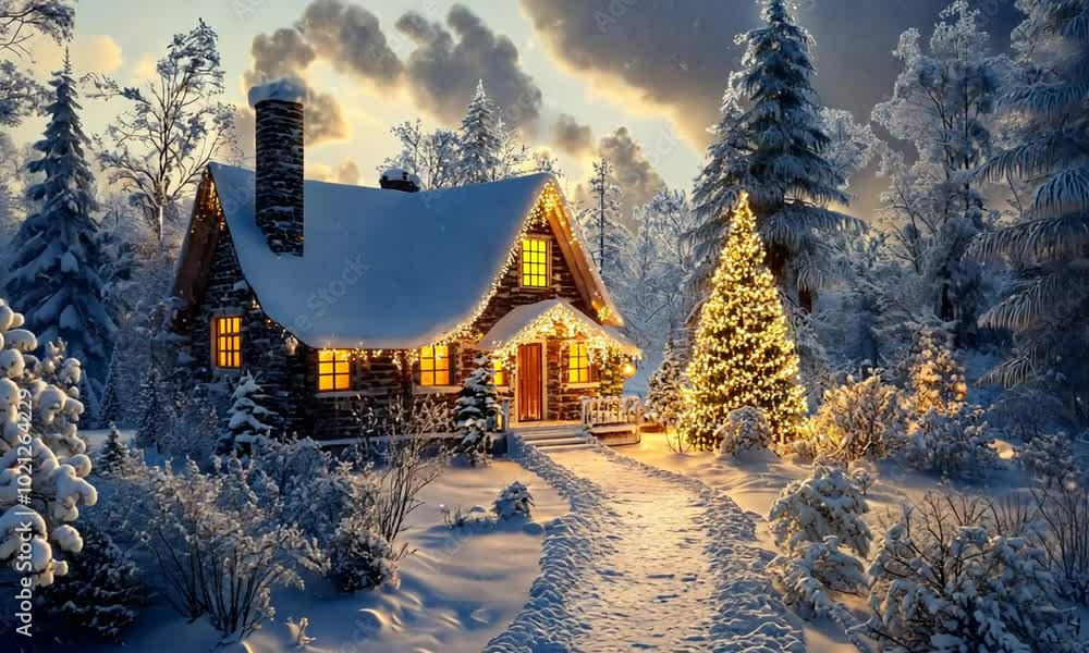 Cozy Winter Cabin Cozy Winter Cabin