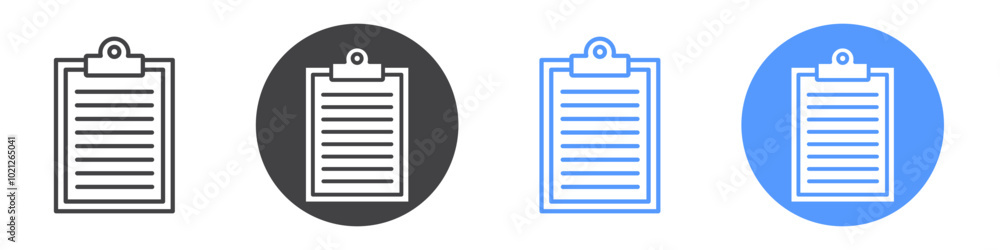 Clipboard icon Flat art in black and white isolated Clipboard icon Flat art in black and white isolated
